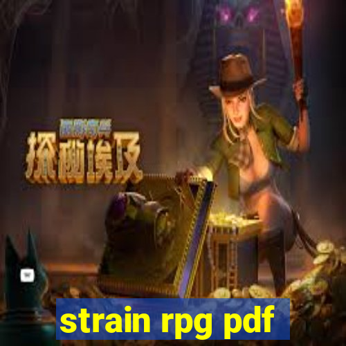 strain rpg pdf